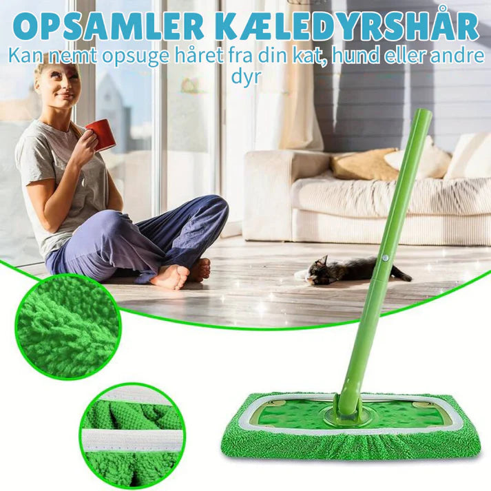 SwiftClean™ - Genanvendelig Microfiber Swiffer Klud