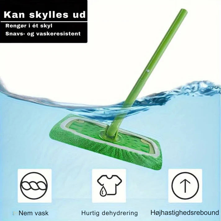 SwiftClean™ - Genanvendelig Microfiber Swiffer Klud