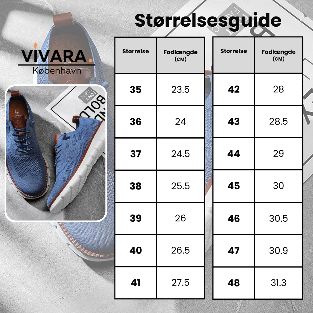 Carl™ - Smertefrie ortopædiske sko til ældre