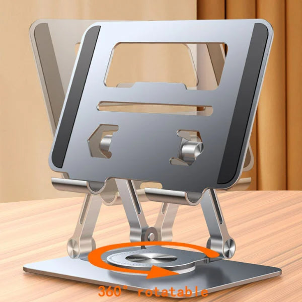 SpinFlexStand™ - Laptop Stand Aluminiumslegering Roterende Beslag