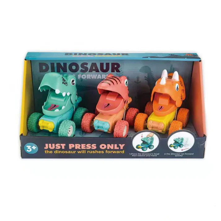 DinoGo™ - Push & Go dinosaur monsterlastbiler