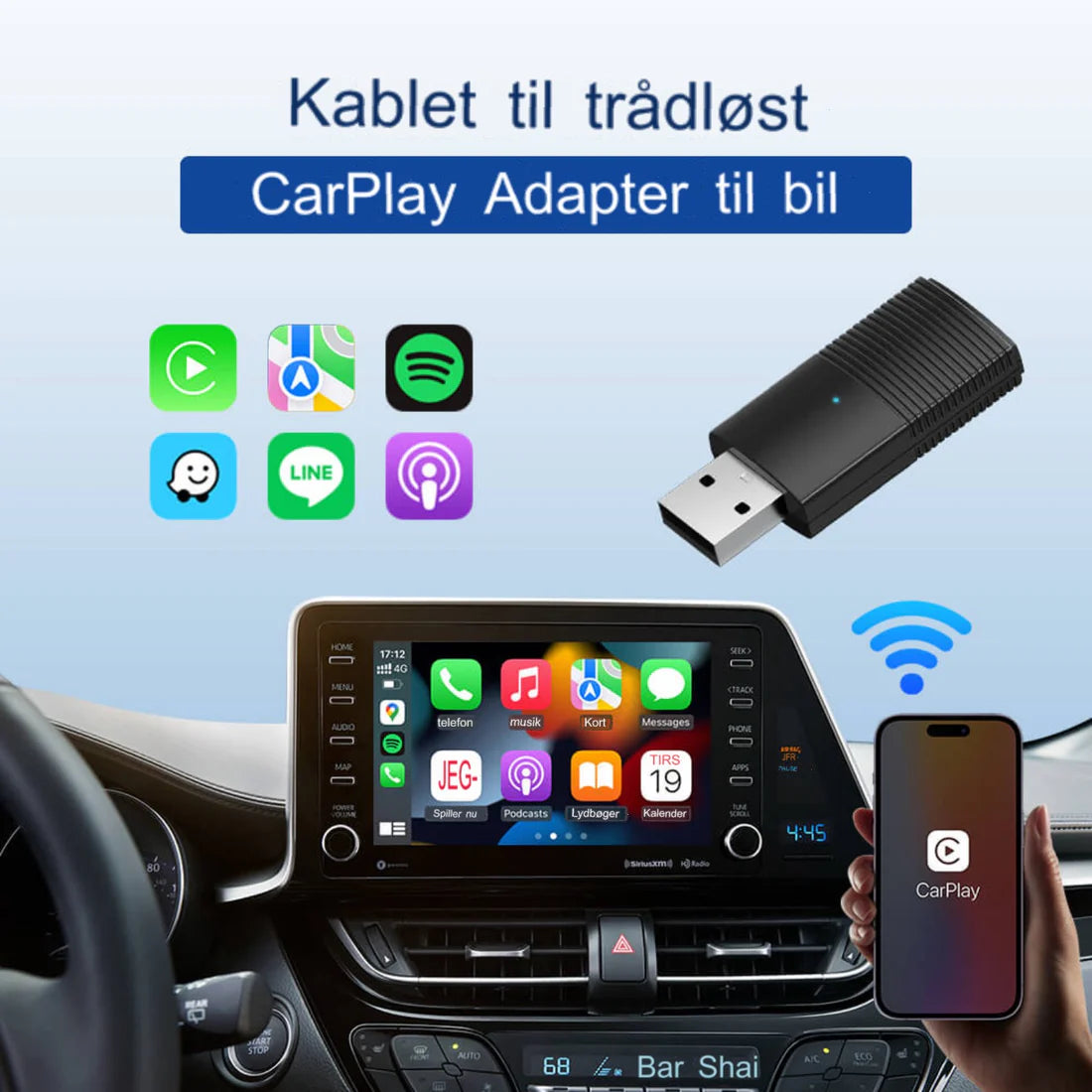 JoyRide™ - CarPlay Adapter