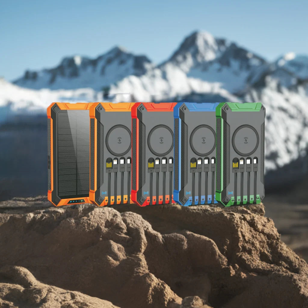 Thor™ - Trådløs Solar Powerbank